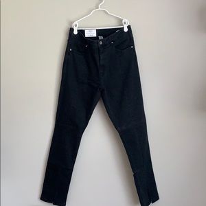High-waist Skinny denim